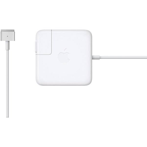 Мережевий зарядний пристрій для Apple MacBook Pro 15" Retina - Apple MagSafe 2 85W білий (MD506)