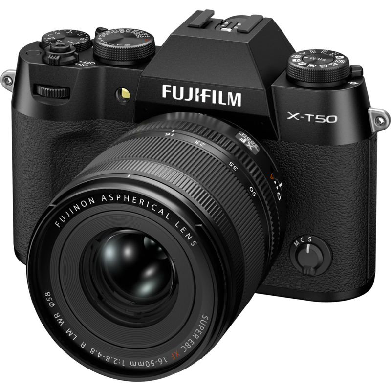 Бездзеркальний фотоапарат Fujifilm X-T50 kit 16-50mm f/2,8-4,8R LM WR Black (16828478)