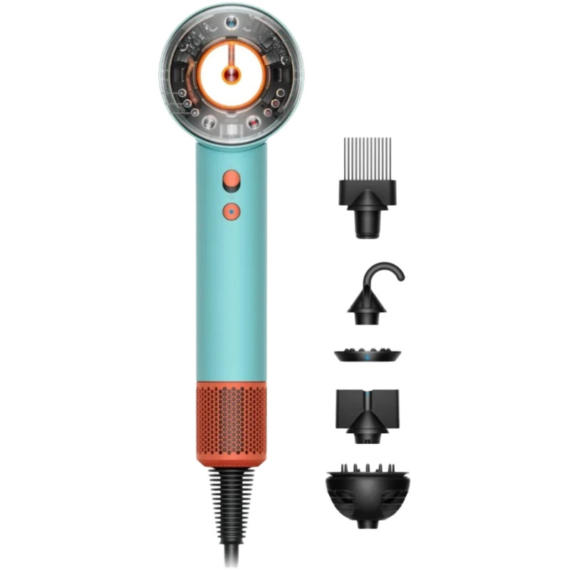 Фен Dyson Supersonic HD16 Nural Hair Dryer Ceramic Patina/Topaz (515276-01)