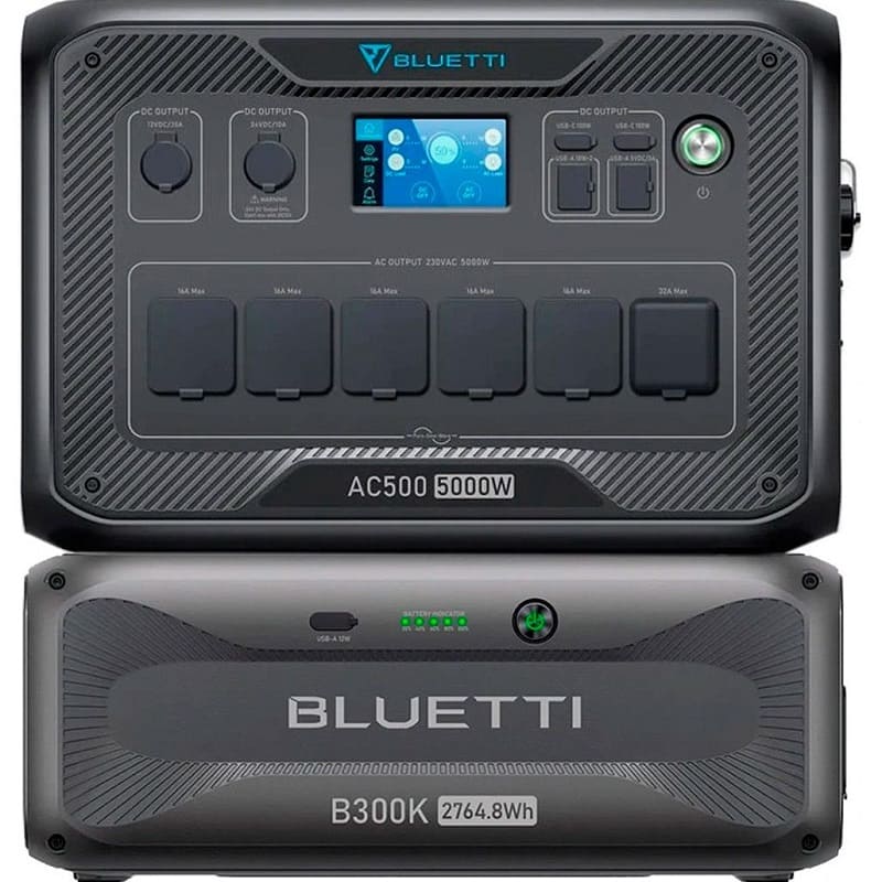 Зарядна станція BLUETTI AC500 + B300K
