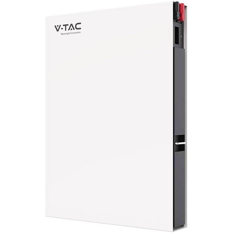 Акумуляторна батарея настенная V-TAC SLIM VT-48160 LiFePO4 51,2V 160Аh 7.64kWh,(100/100A) 600x830x111mm, 80kg