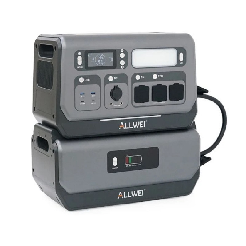 Комплект зарядної станції Allwei 2400W 4096Wh (SGR-PPS2400-2PRO+BAT)