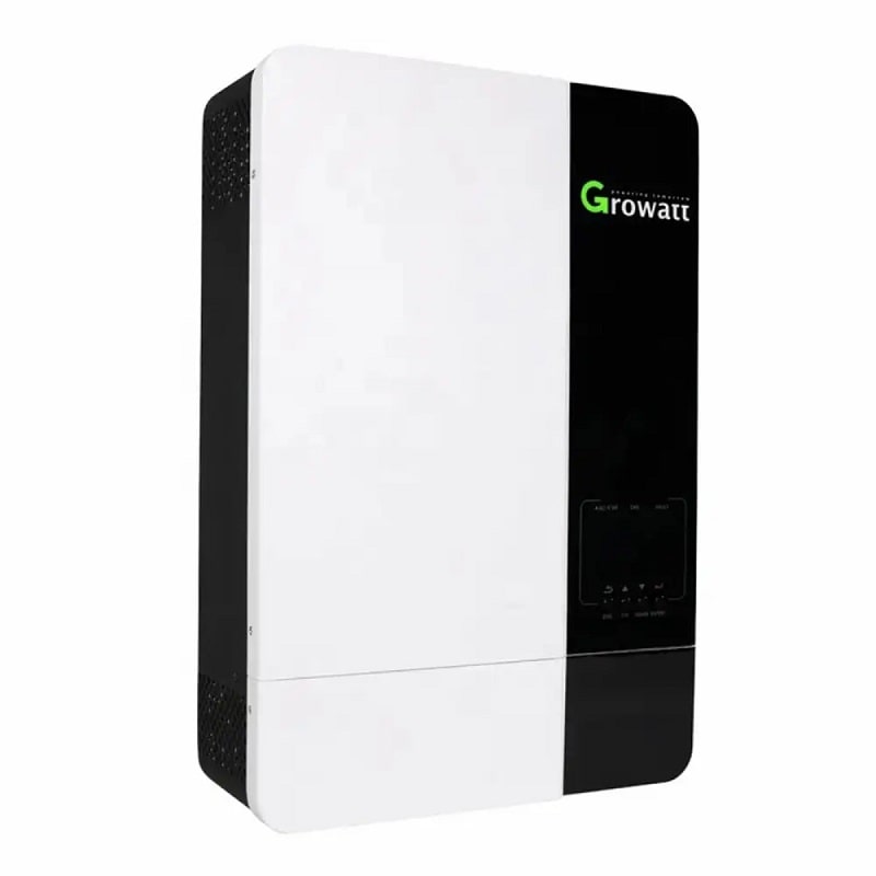 Комплект резервного живлення автономний інвертор Off-Grid Growatt SPF5000ES + Акумуляторна батарея V-TAC LiFePO4 51,2V 100Аh (1 шт)