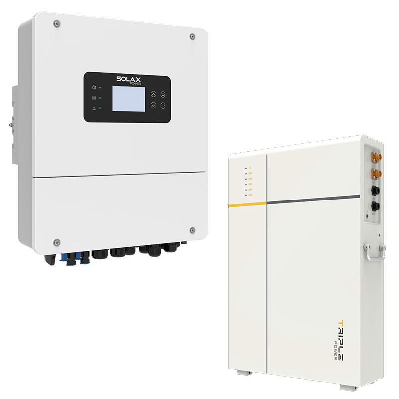 Комплект резервного живлення Гібридний сонячний інвертор Solax Power PROSOLAX X1-HYB-6.0-LV 6 кВт + Акумуляторна батарея Solax Power PROSOLAX T-BAT-LV D53 5.3 kWh (1 шт)