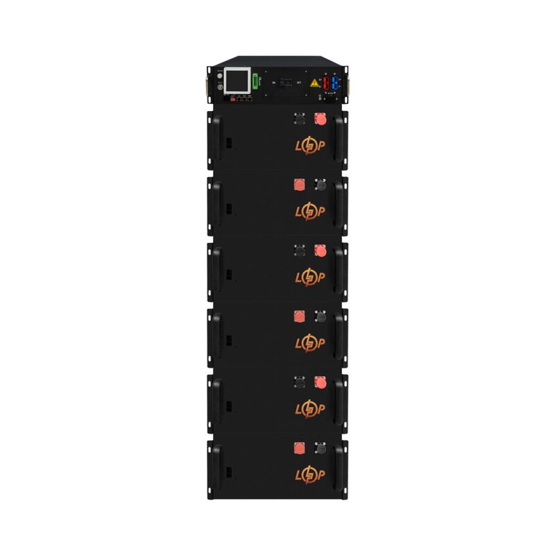 Високовольтний акумулятор LogicPower LP LiFePO4 Battery HVM 307,2V 50Ah 15360 Wh BMS 125А метал (24757)