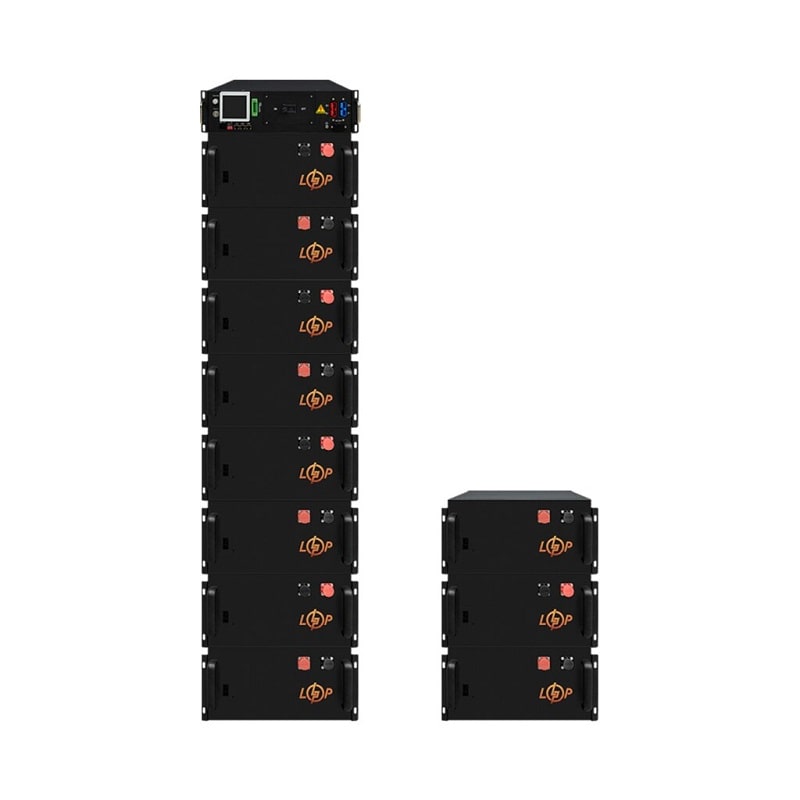 Високовольтний акумулятор LogicPower LP LiFePO4 Battery HVM 563,2V 50Ah 28160 Wh BMS 160А метал (24781)