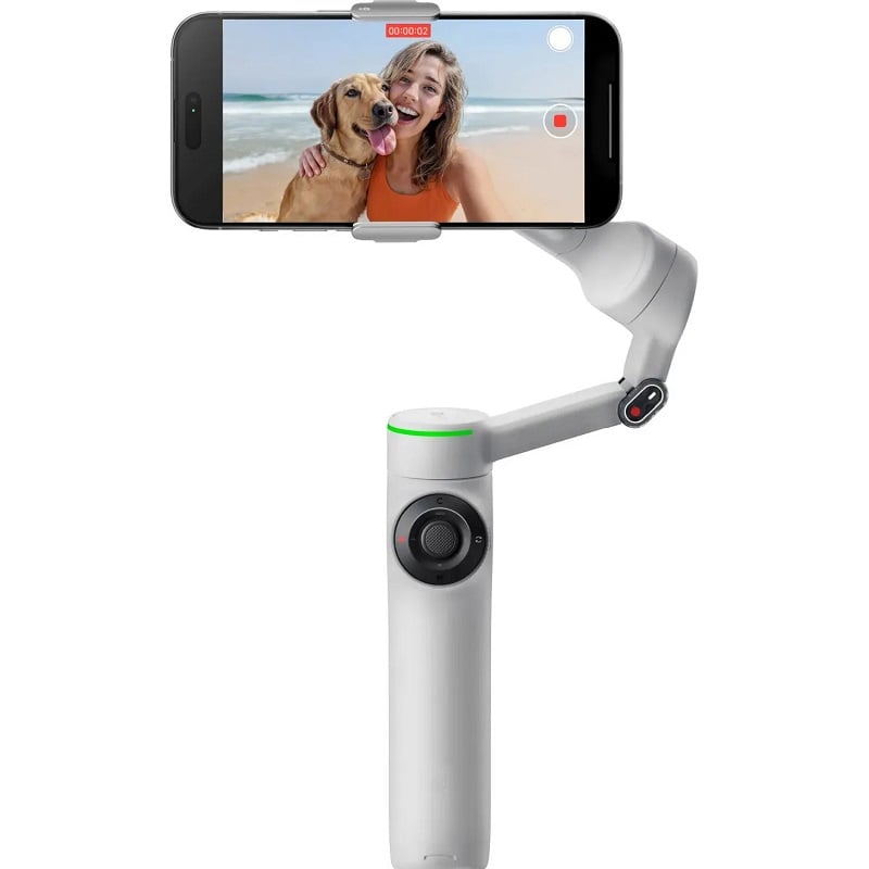 Стабілізатор відеозйомки Insta360 Flow 2 Pro Standard Bundle Stone Grey