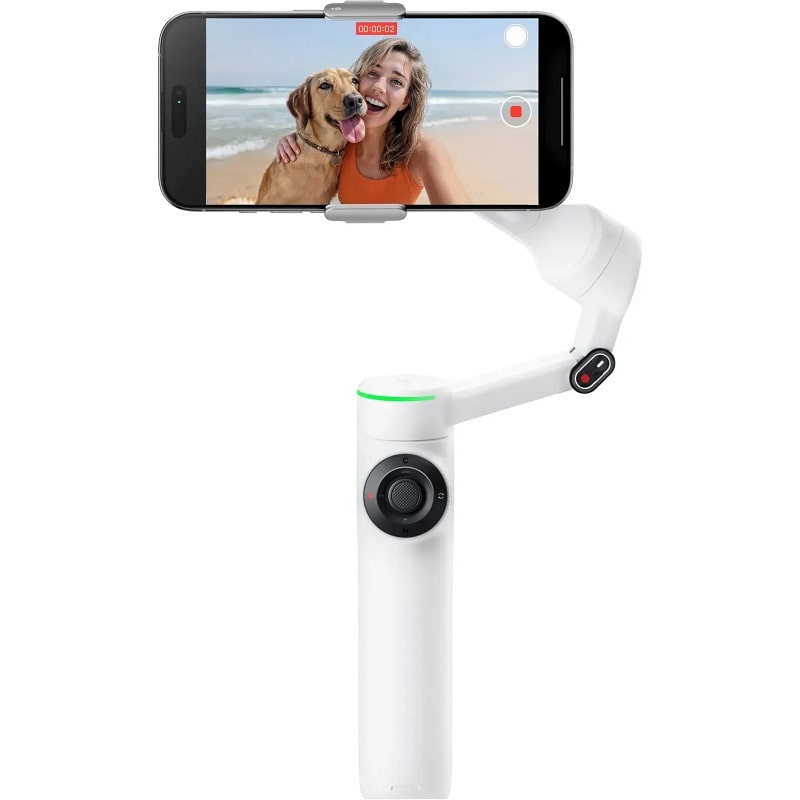 Стабілізатор відеозйомки Insta360 Flow 2 Pro Standard Bundle White