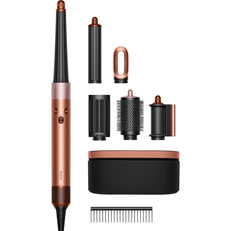 Стайлер для прямого та хвилястого волосся Dyson Airwrap i.d. HS08 multi-styler and dryer Straight+Wavy Amber Silk (123682-01)