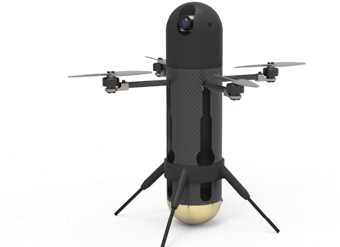 Квадрокоптер Backpack FPV Drone kit 5x with HD FPV camera
