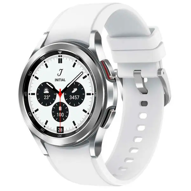 Смарт-годинник Samsung Galaxy Watch4 Classic 42mm LTE Silver (SM-R885FZSA)