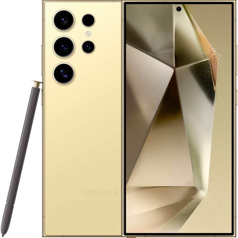 Смартфон Samsung Galaxy S24 Ultra SM-S9280 12/256GB Titanium Yellow (нет e-SIM)