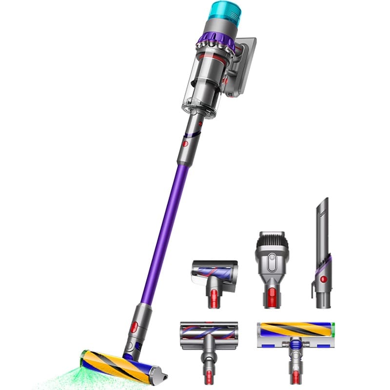 Пилосос 2в1 (вертикальний+ручний) Dyson Gen5detect Absolute Nickel/Purple (446989-01)