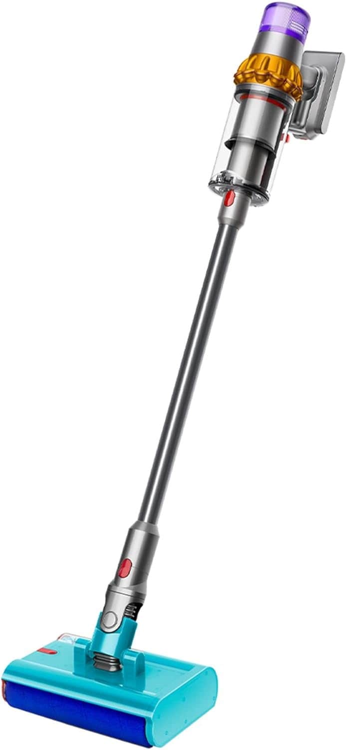 Вертикальний+ручний пилосос (2в1) Dyson V15s Detect Submarine , Bagless, Yellow/Nickel (473814-01)