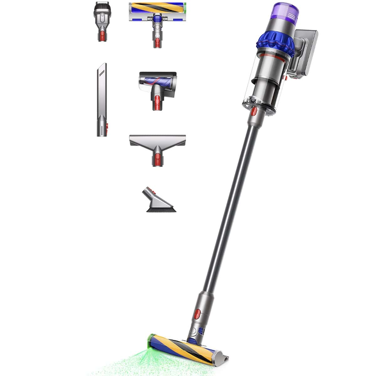 Вертикальний+ручний пилосос (2в1) Dyson V15 Detect Fluffy (476575-01)