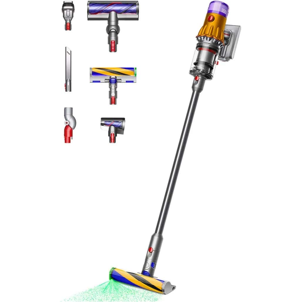 Вертикальний+ручний пилосос (2в1) Dyson V12 Detect Slim Absolute 2023 (448884-01)