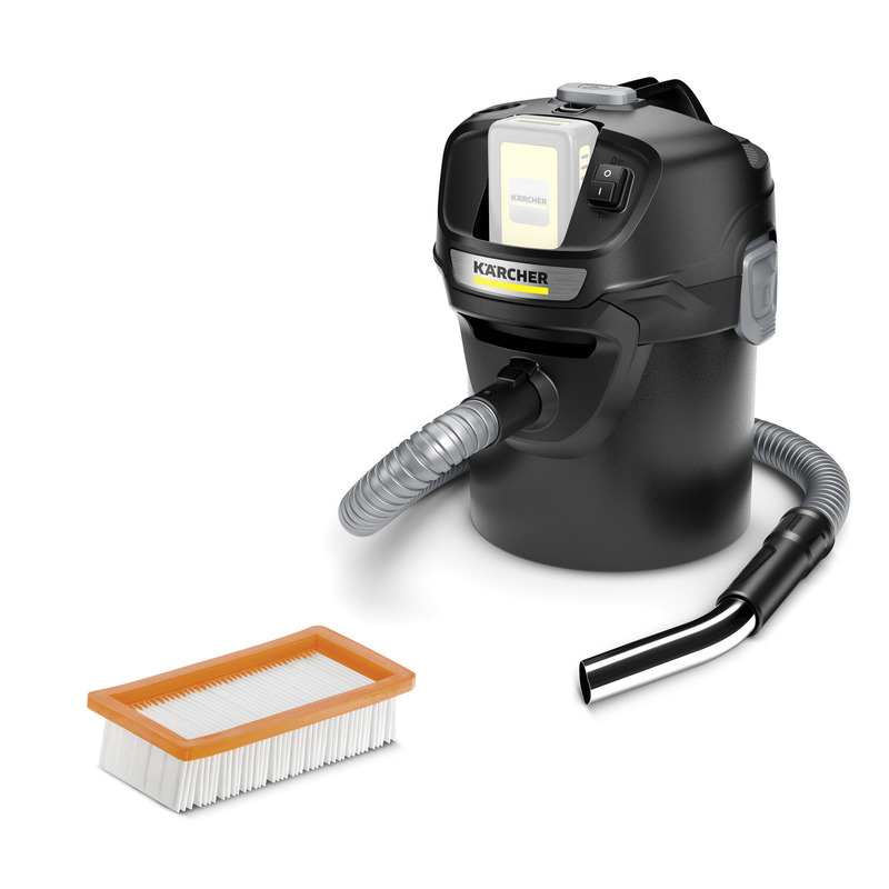 Пилосос для золи та попелу Karcher AD 2 Battery без АКБ та ЗП (1.348-300.0) Europe